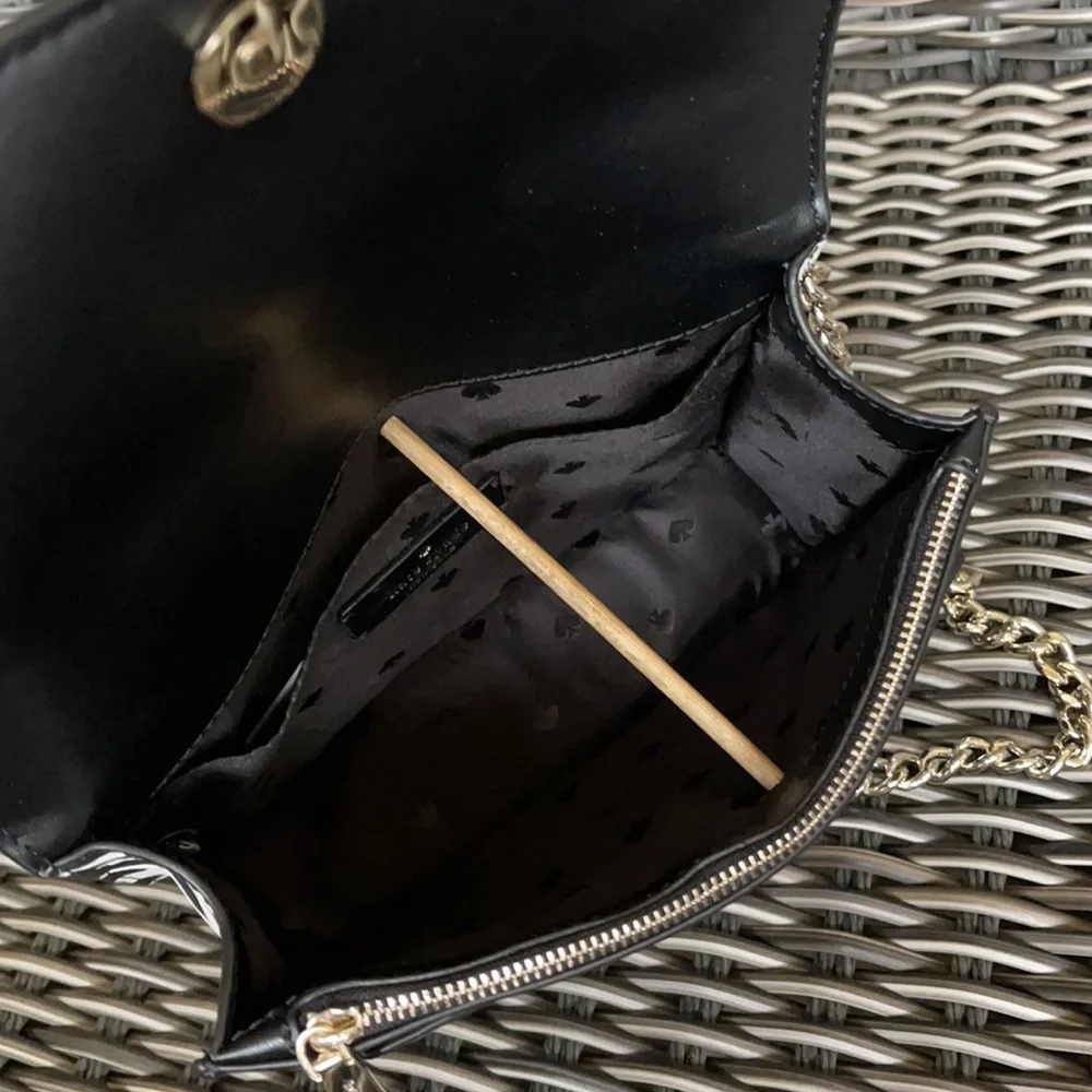 Kate Spade remi graphic blooms flap chain crossbody - Picture 14 of 16